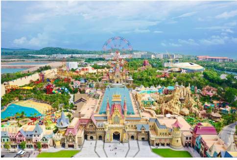 VinWonders Phu Quoc Combo Tickets – Safari & Theme Park view from above”